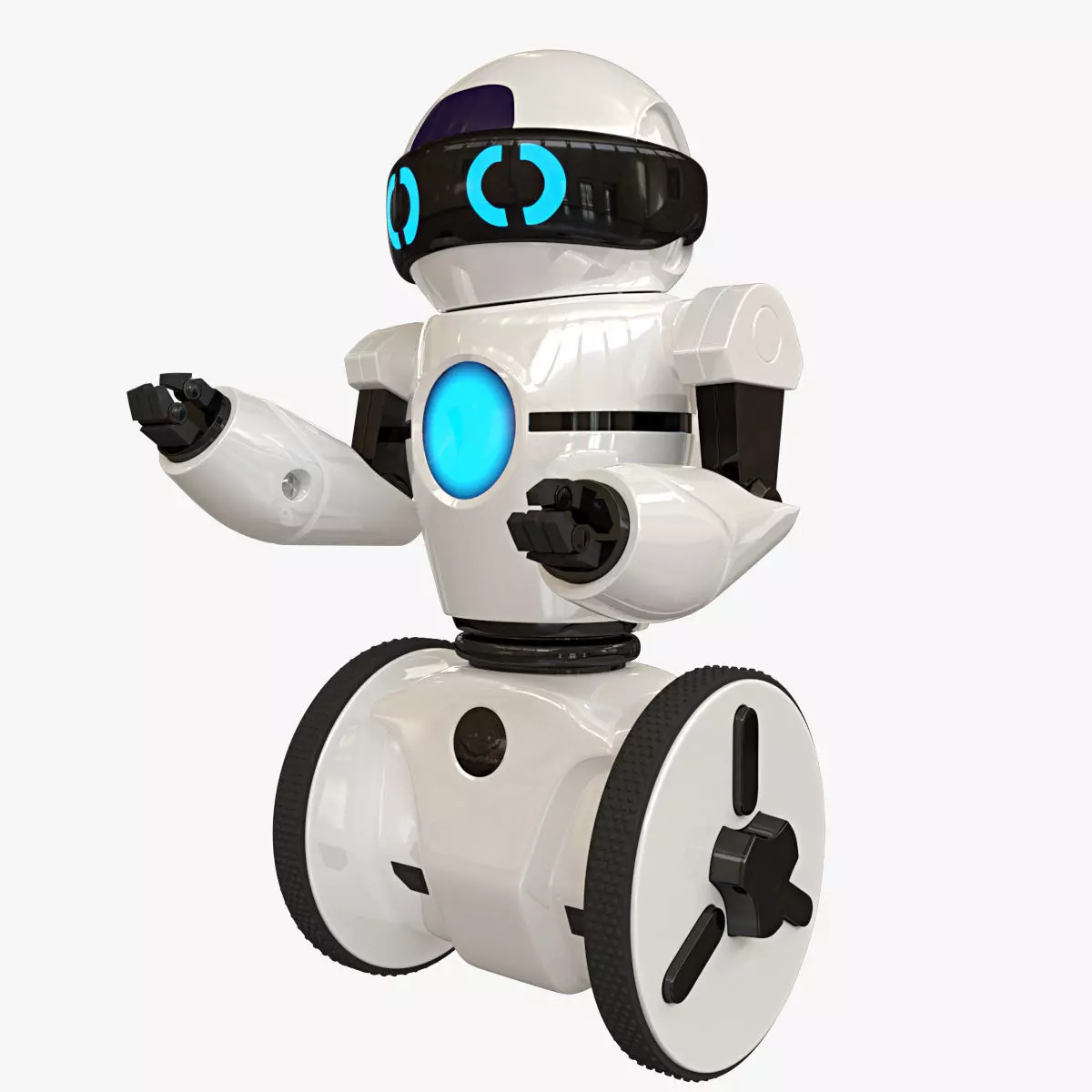 Meetmip robot on wheels 3D model_0