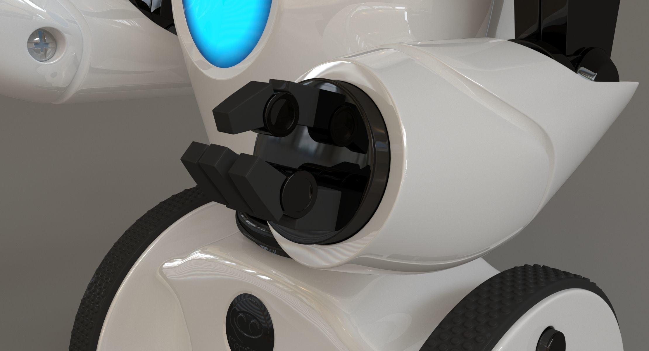 Meetmip robot on wheels 3D model_4
