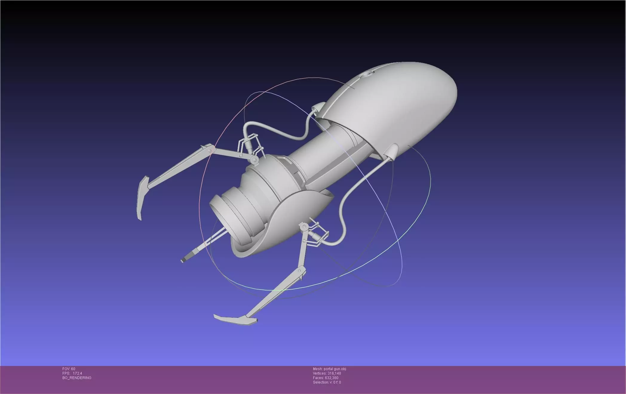 Portal Gun Basic Model 3D model