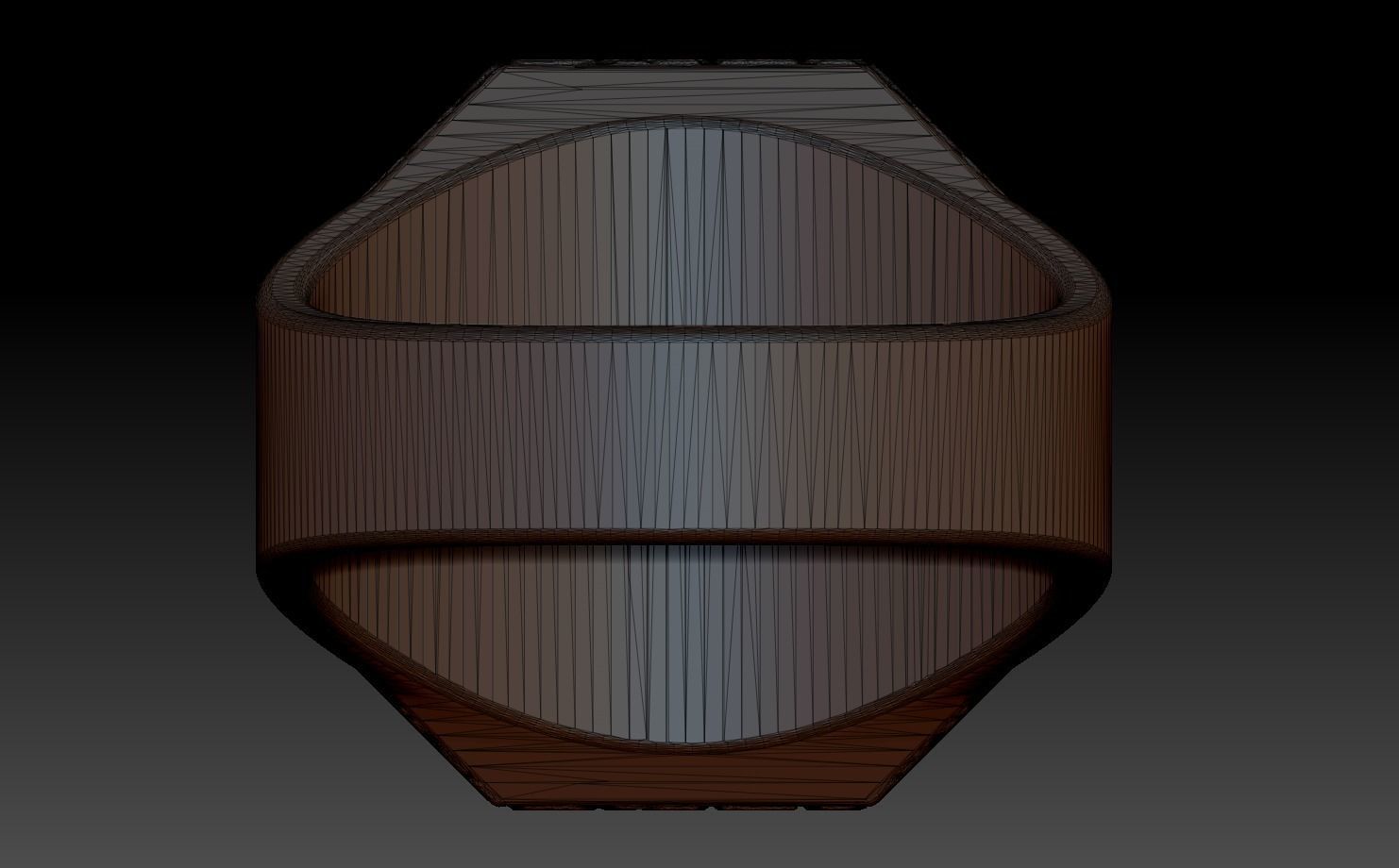 Brutal Bear Ring 3D print model_15