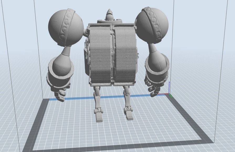 robot one piece general Franky 3D print model_5