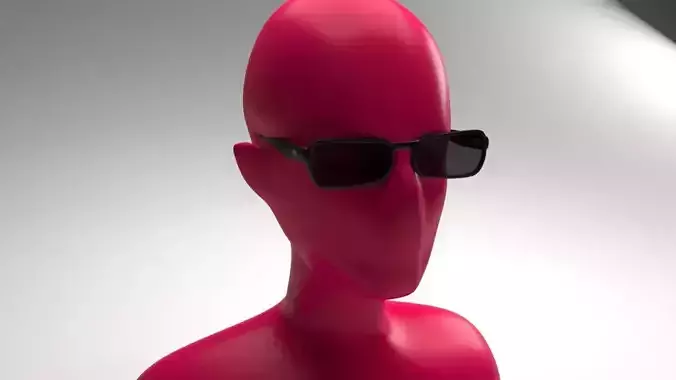 Eye glasses 3D model 3 set 3D model 3D model