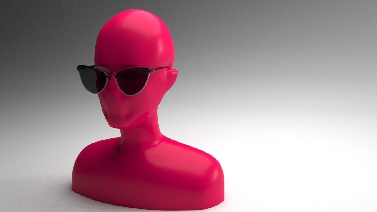 Eye glasses 3D model 4 set 3D model 3D model_13