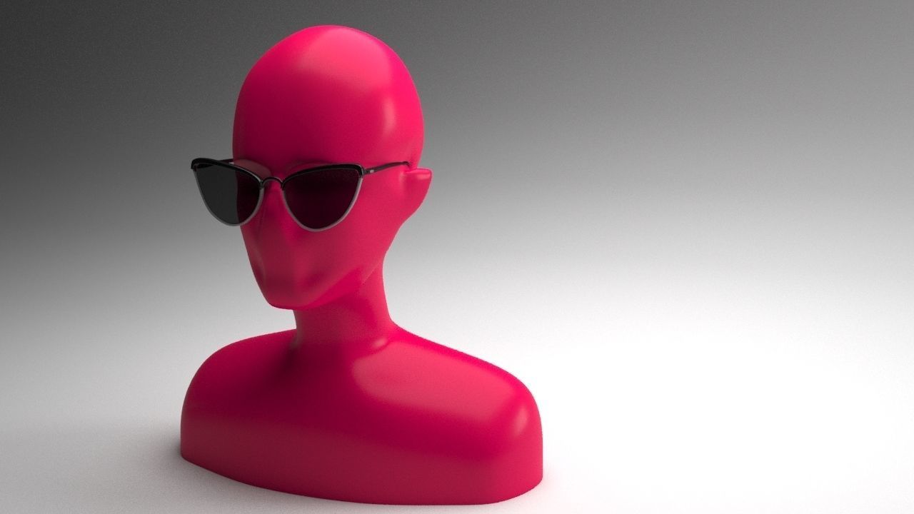 Eye glasses 3D model 4 set 3D model 3D model_14