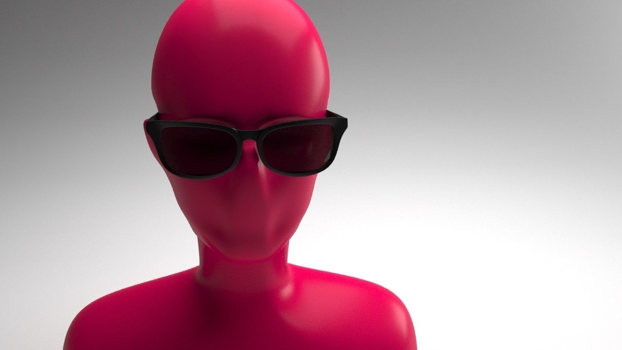 Eye glasses 3D model 5 set 3D model 3D model_18