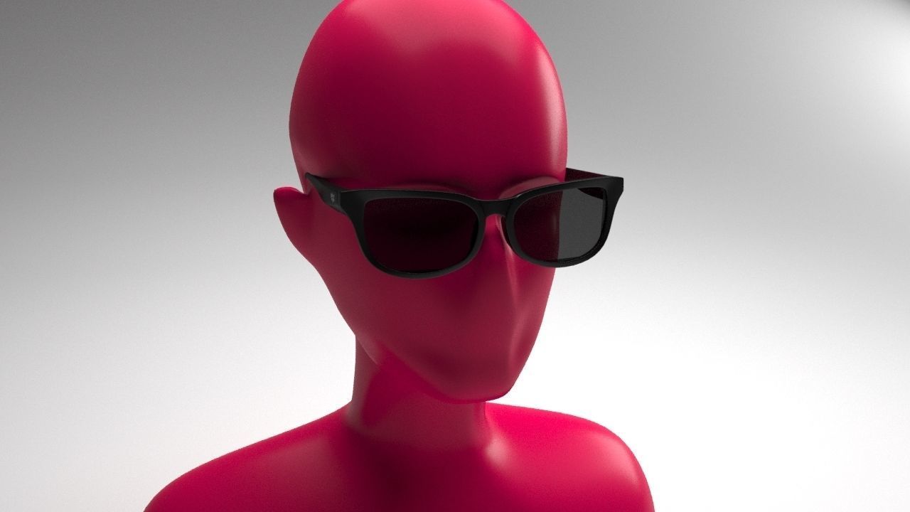 Eye glasses 3D model 5 set 3D model 3D model_22