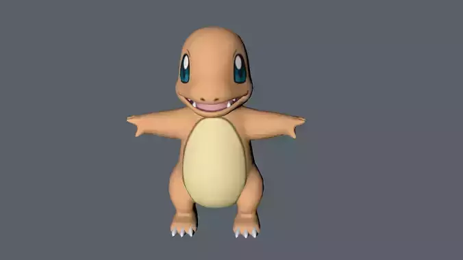 pokemon character Free 3D model