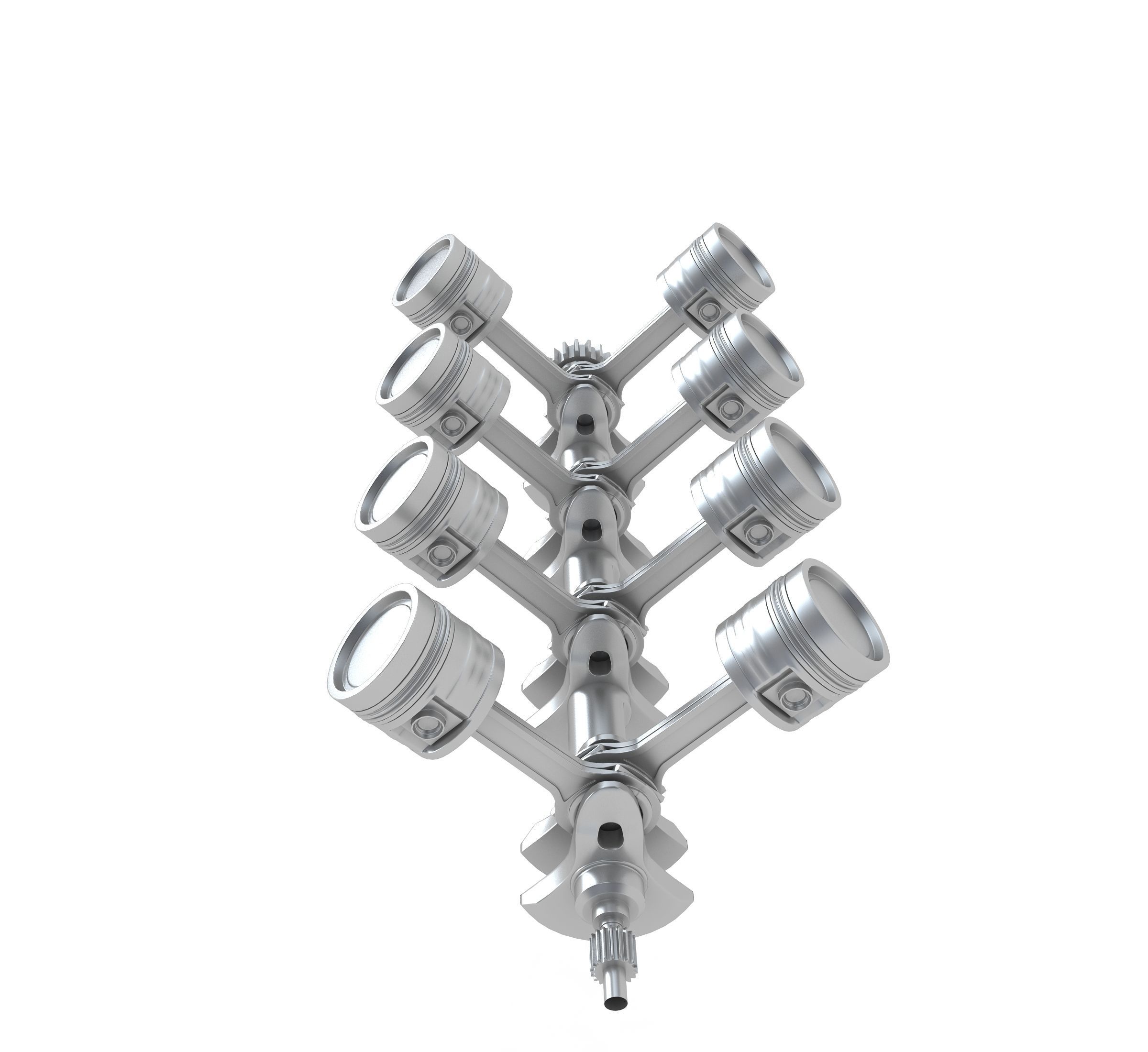 Engine work 3D model_3