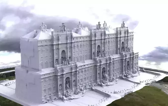 Baroque Architecture French palace