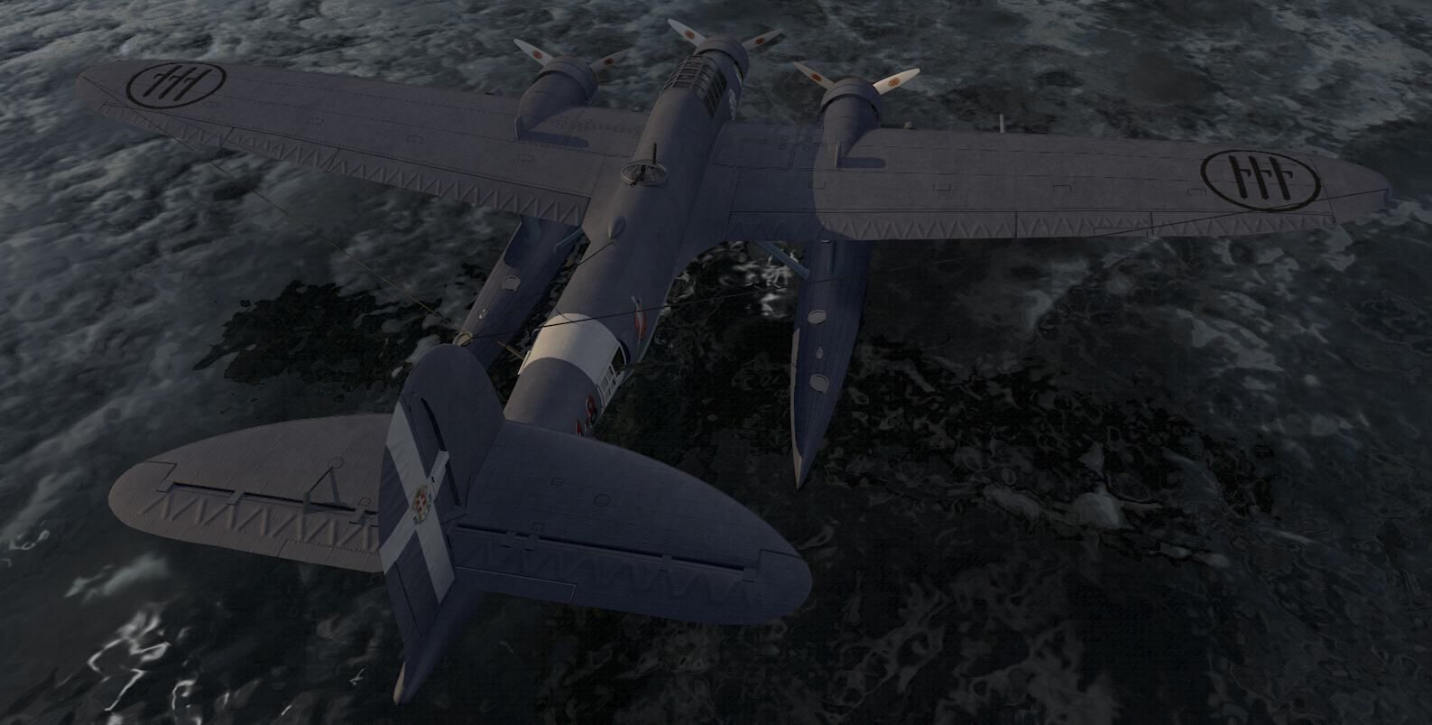 CANT Z-506C Airone 3D model_3