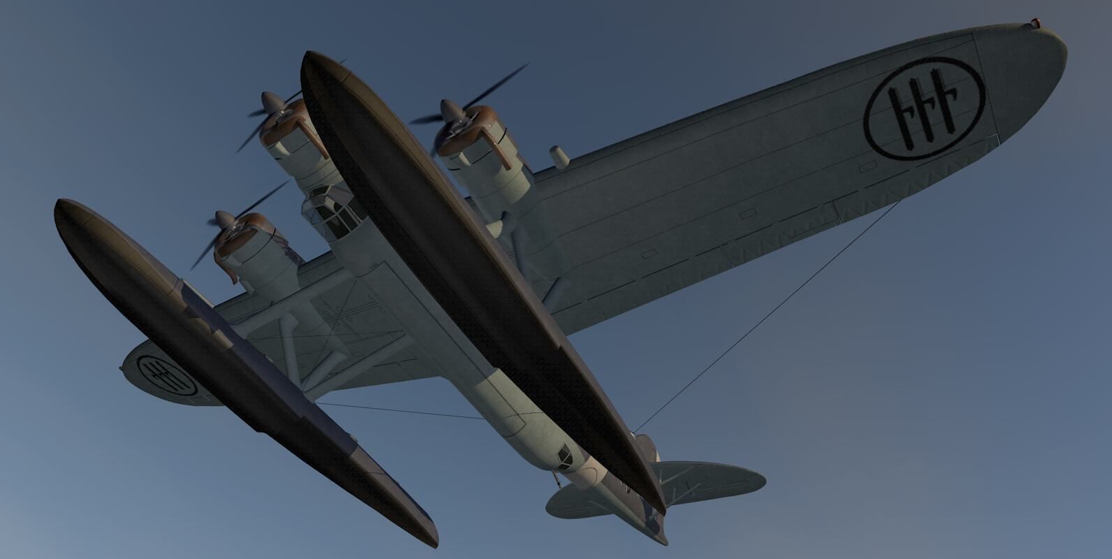 CANT Z-506C Airone 3D model_11