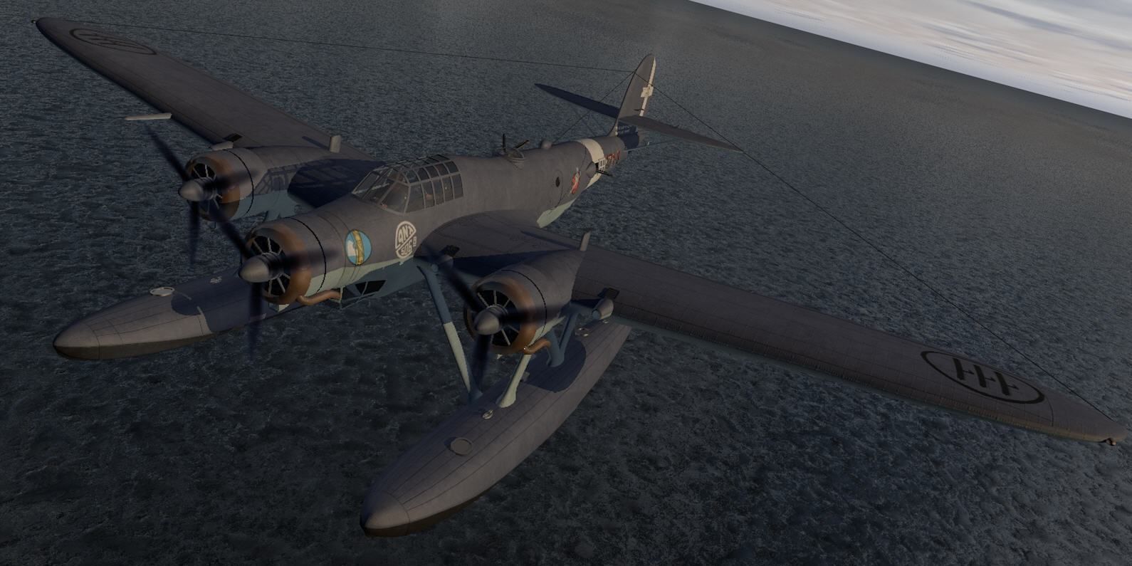 CANT Z-506C Airone 3D model_10