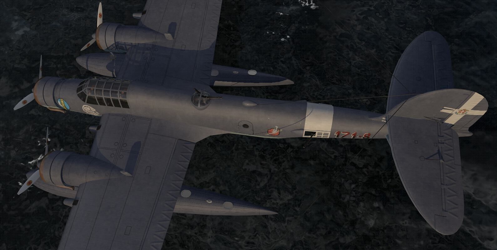 CANT Z-506C Airone 3D model_5