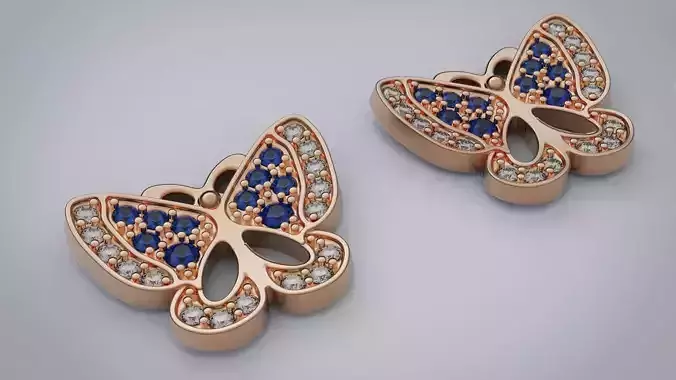 Butterfly studs