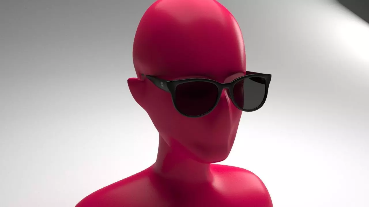 Eye glasses 3D model 7 set 3D model 3D model_0