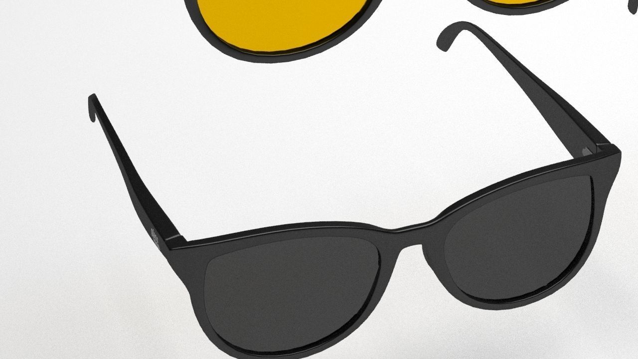 Eye glasses 3D model 7 set 3D model 3D model_21