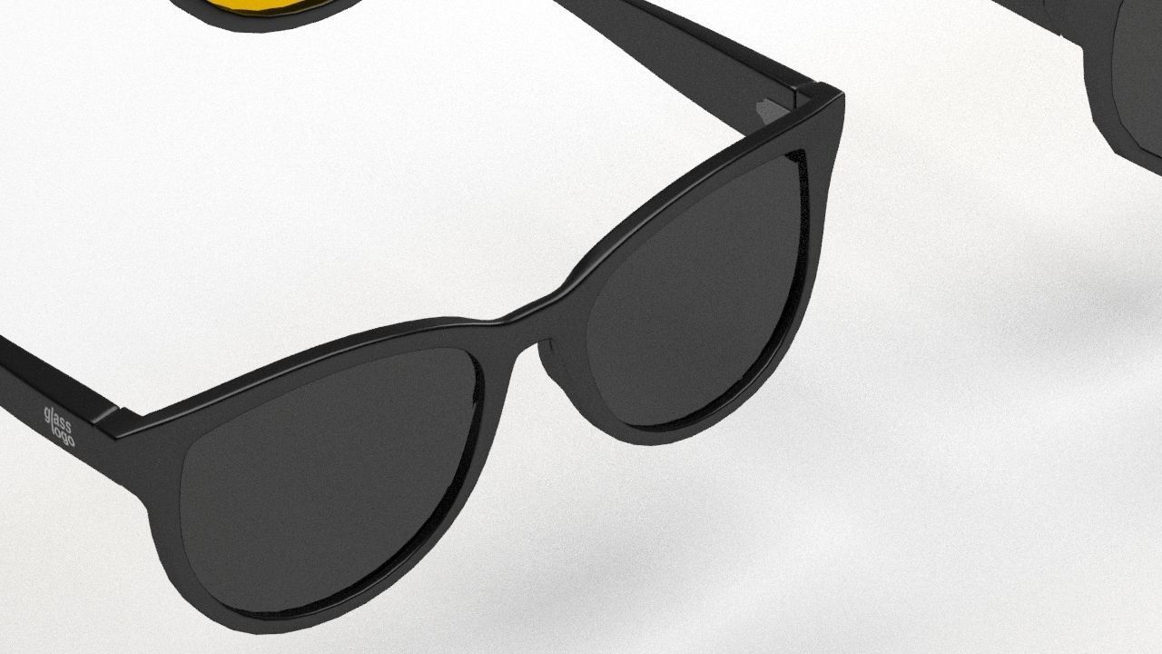 Eye glasses 3D model 7 set 3D model 3D model_23