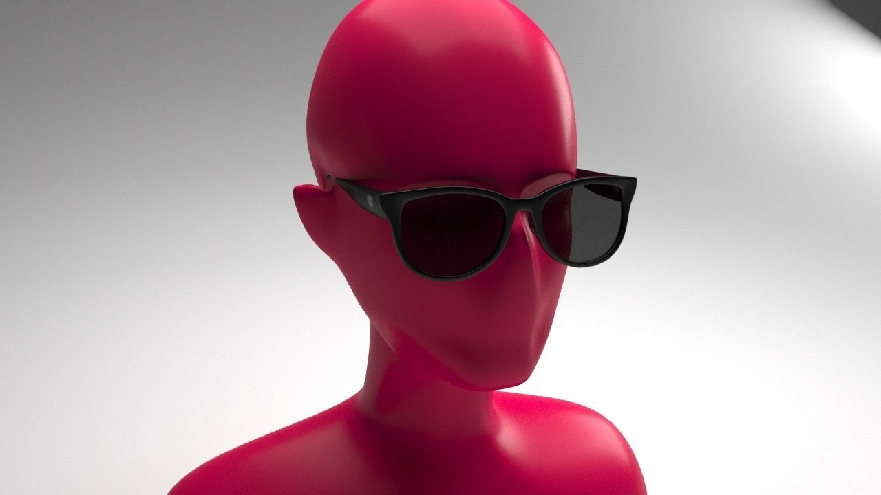 Eye glasses 3D model 7 set 3D model 3D model_4