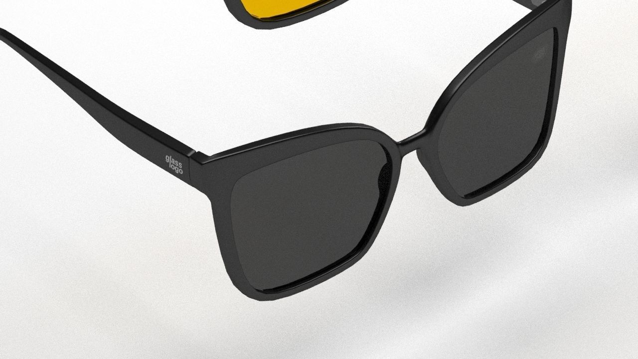 Eye glasses 3D model 8 set 3D model 3D model_23