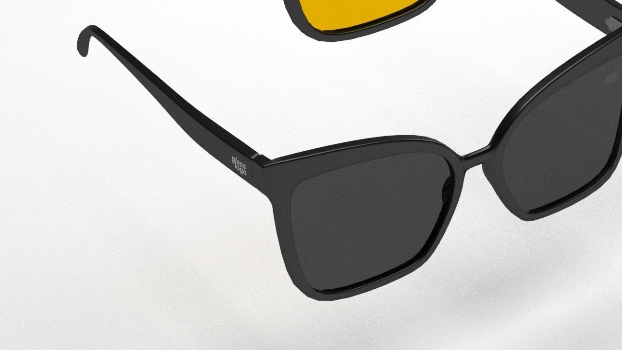 Eye glasses 3D model 8 set 3D model 3D model_22