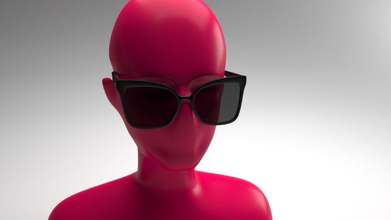Eye glasses 3D model 8 set 3D model 3D model_5