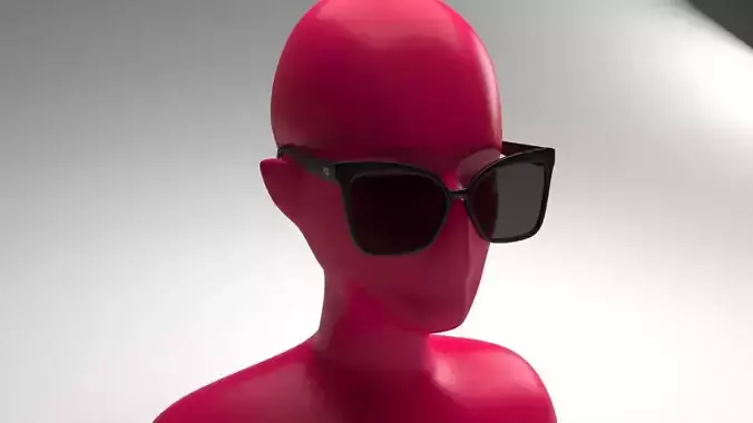 Eye glasses 3D model 8 set 3D model