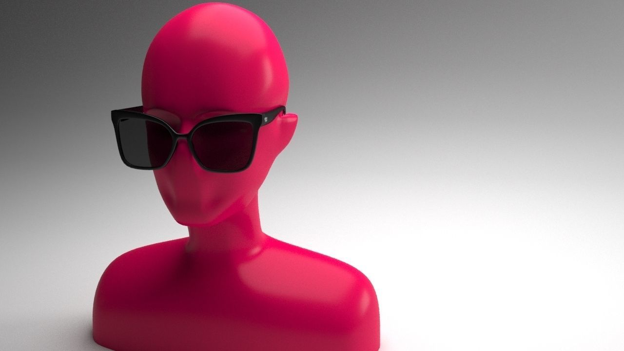 Eye glasses 3D model 8 set 3D model 3D model_9