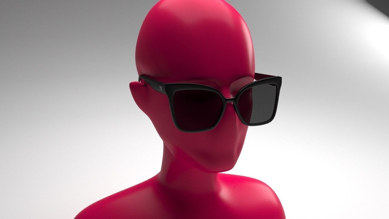 Eye glasses 3D model 8 set 3D model 3D model_3