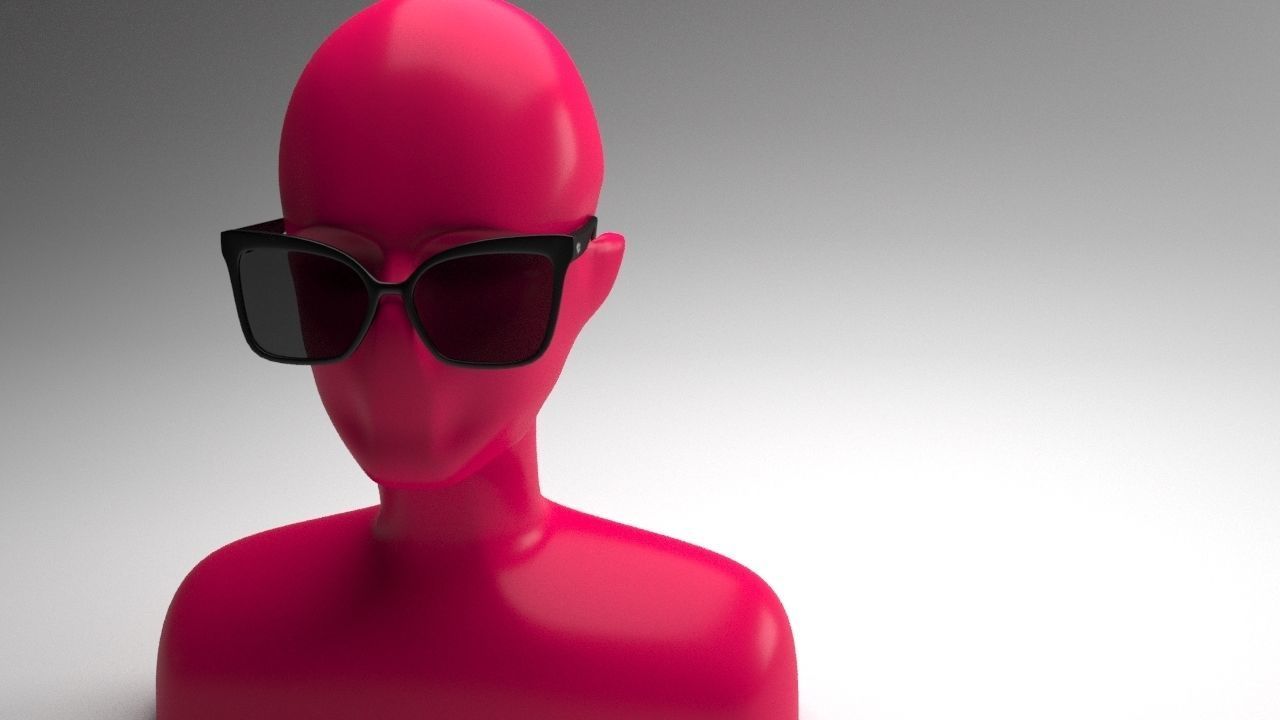 Eye glasses 3D model 8 set 3D model 3D model_8