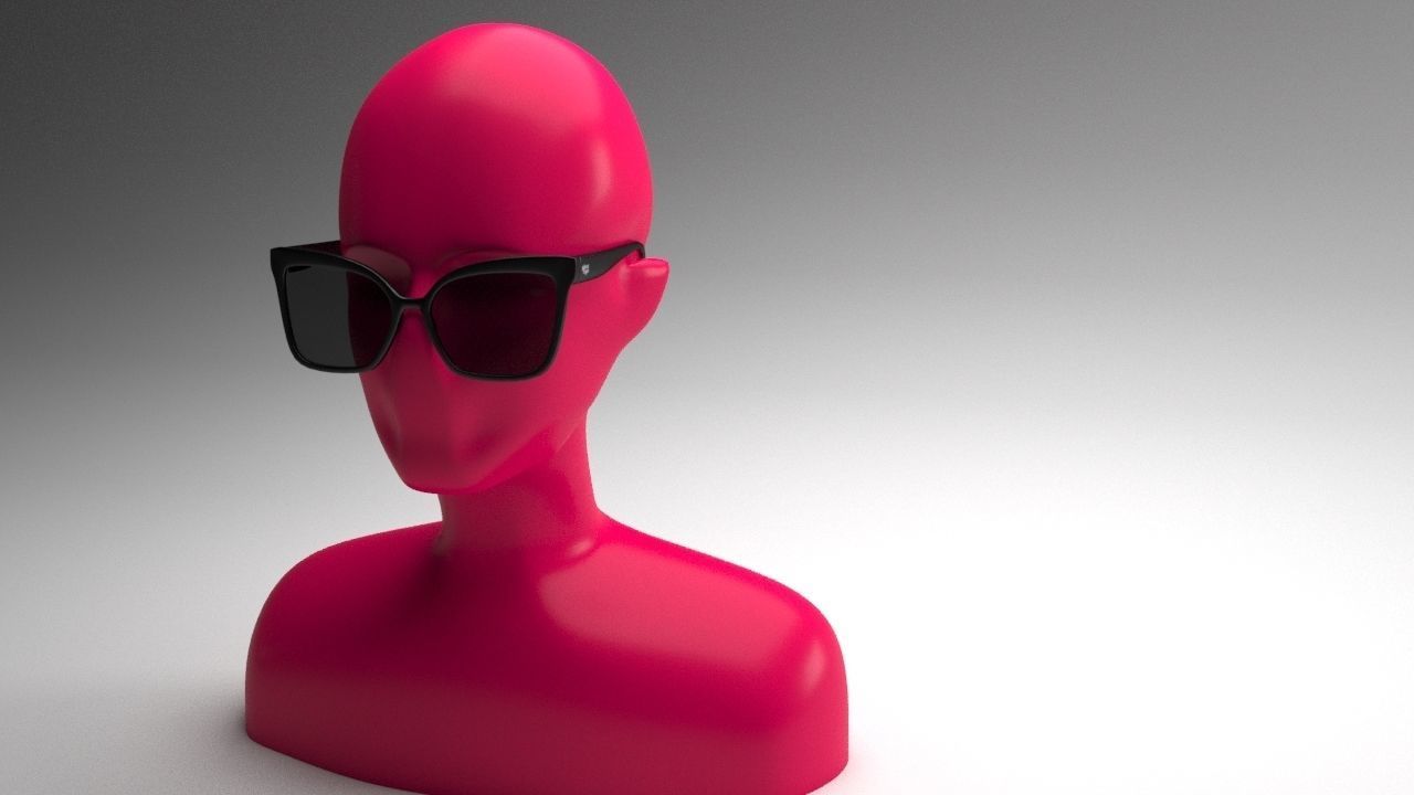 Eye glasses 3D model 8 set 3D model 3D model_10