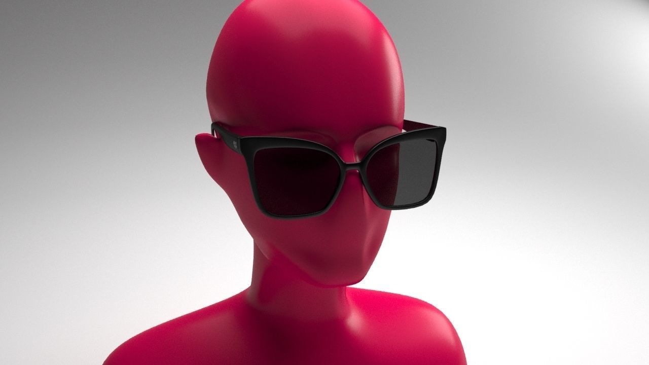 Eye glasses 3D model 8 set 3D model 3D model_4