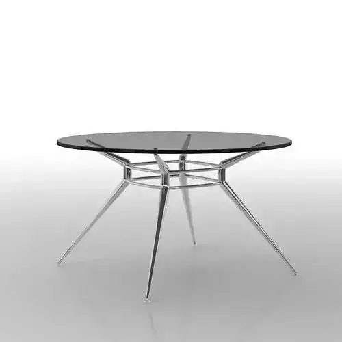 Glass Table On Metal Legs