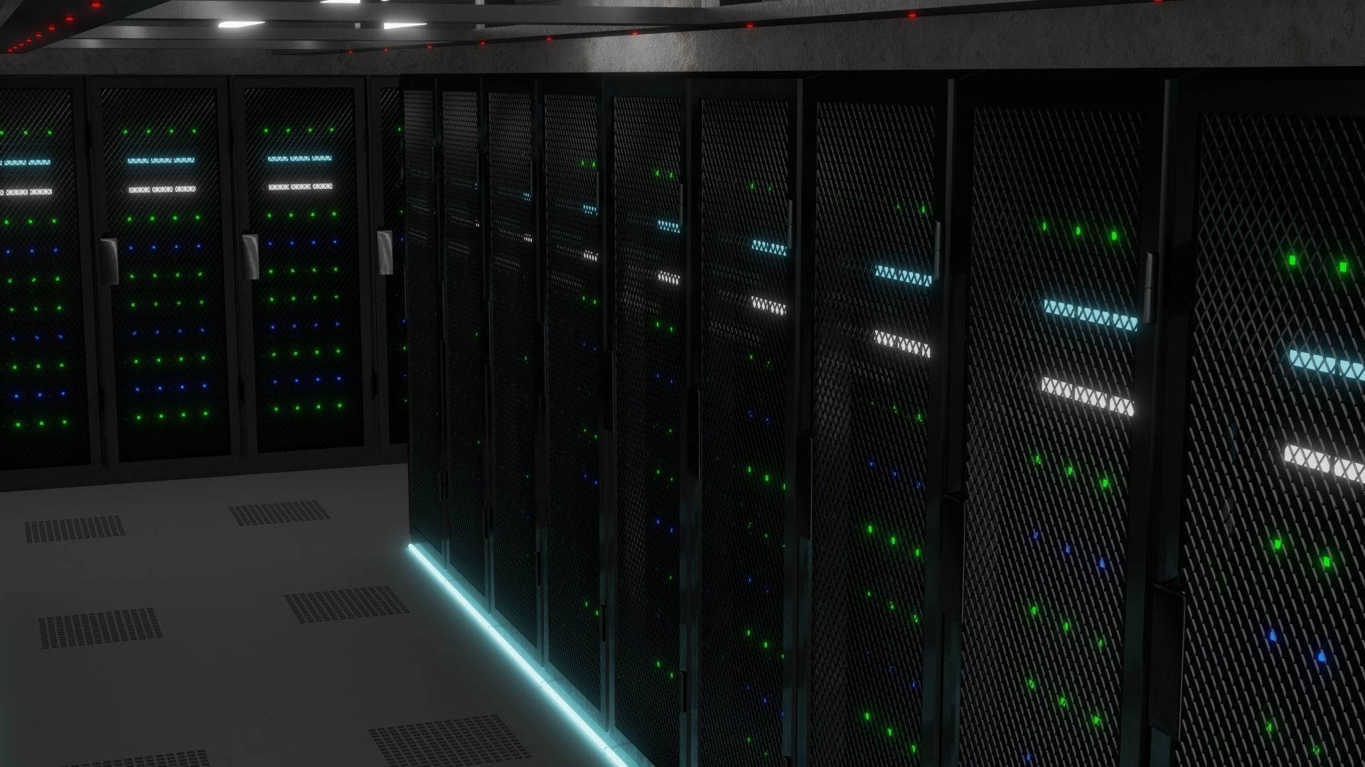 Data center server 3D model_1