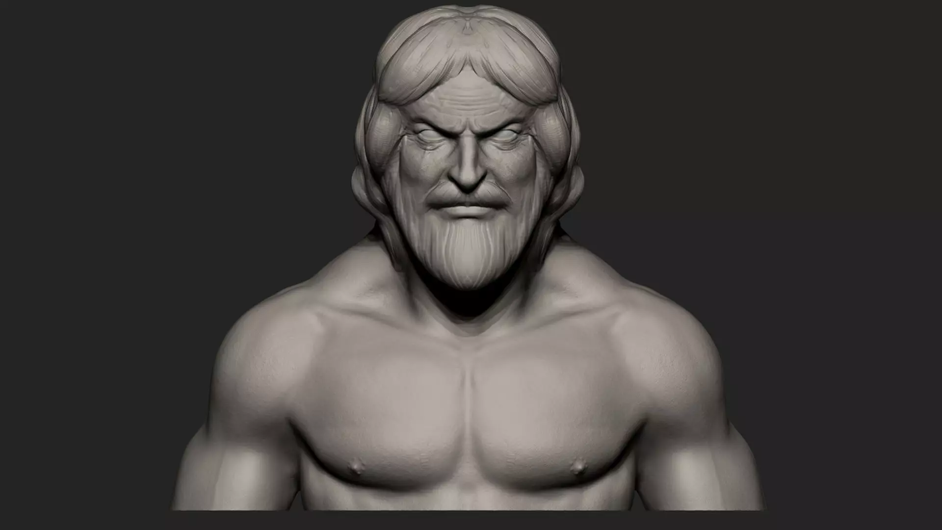 Zeus in zbrush 3D model