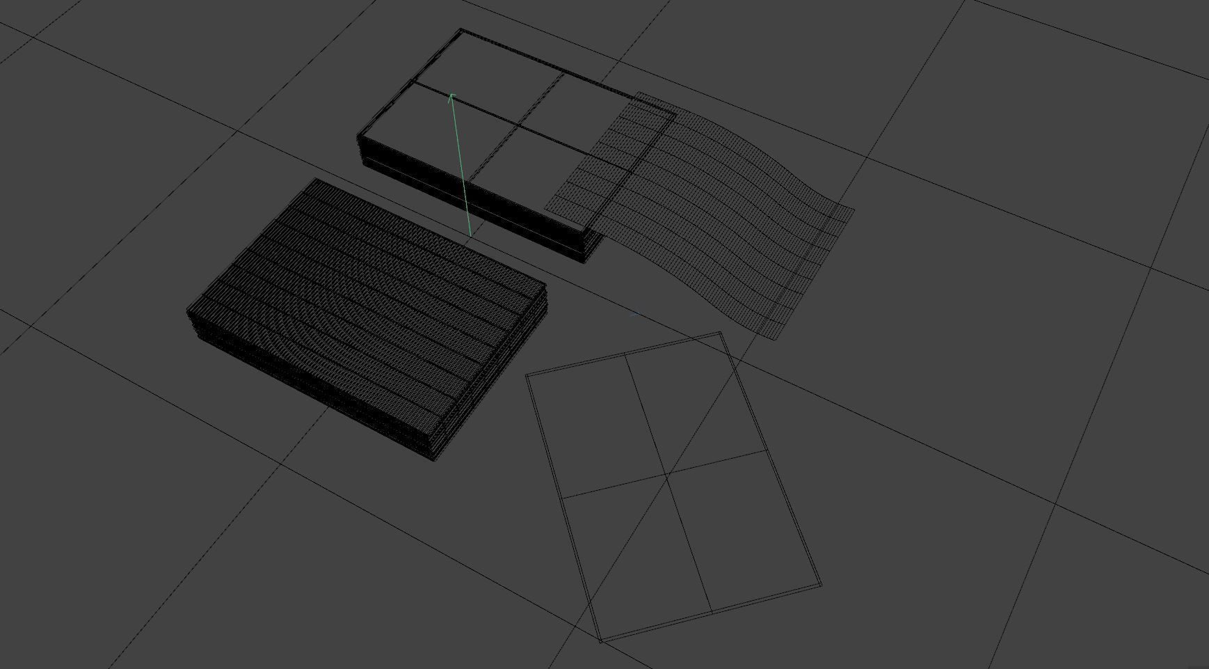 A4 Paper Bundle 3D model_5