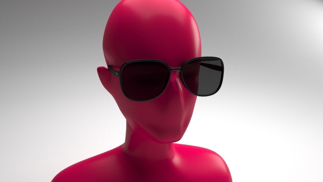 Eye glasses 3D model 14 set 3D model Low-poly 3D model_4