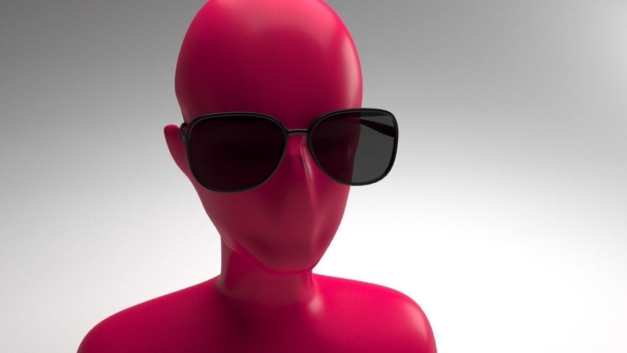 Eye glasses 3D model 14 set 3D model Low-poly 3D model_5