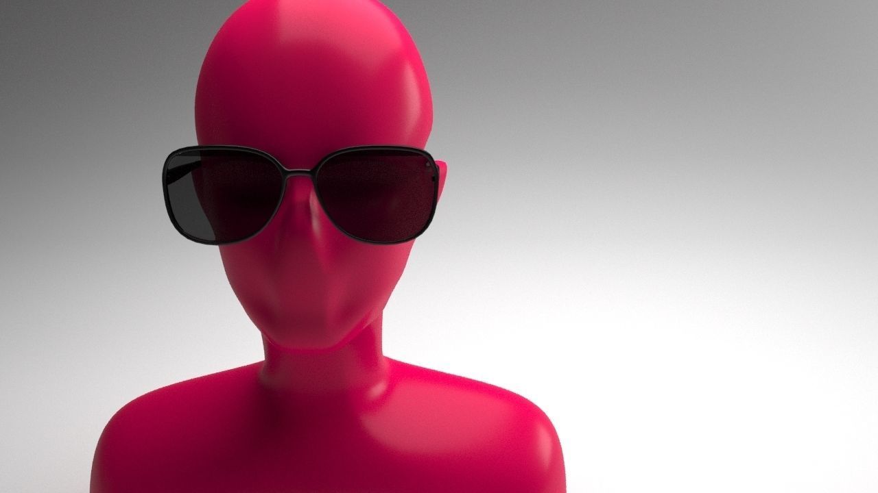 Eye glasses 3D model 14 set 3D model Low-poly 3D model_7