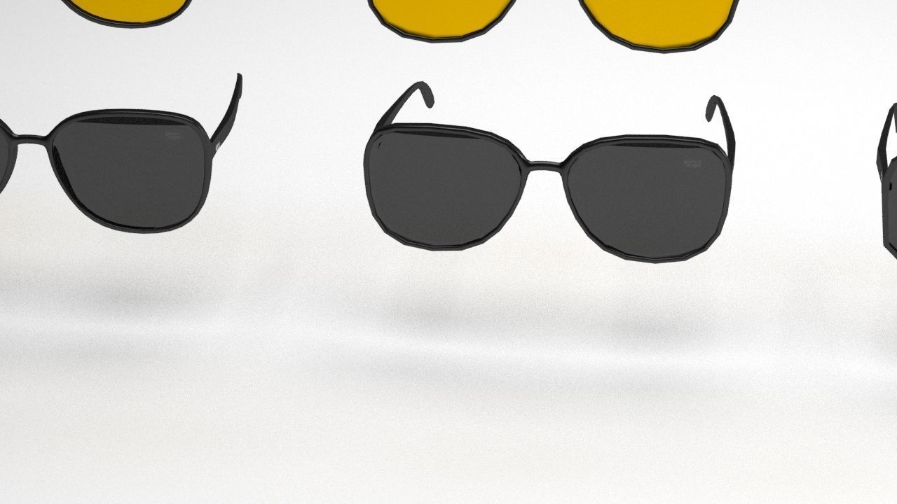 Eye glasses 3D model 14 set 3D model Low-poly 3D model_18