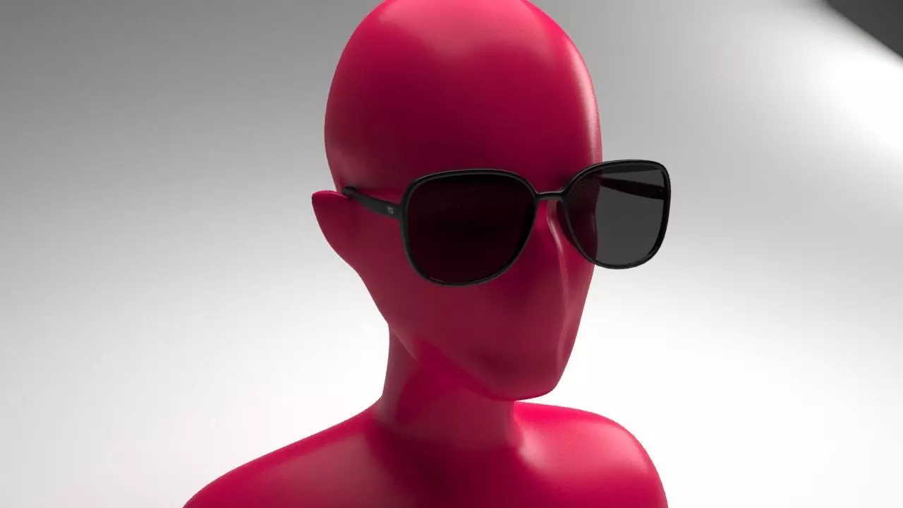 Eye glasses 3D model 14 set 3D model Low-poly 3D model_0