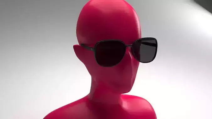 Eye glasses 3D model 14 set 3D model Low-poly 3D model