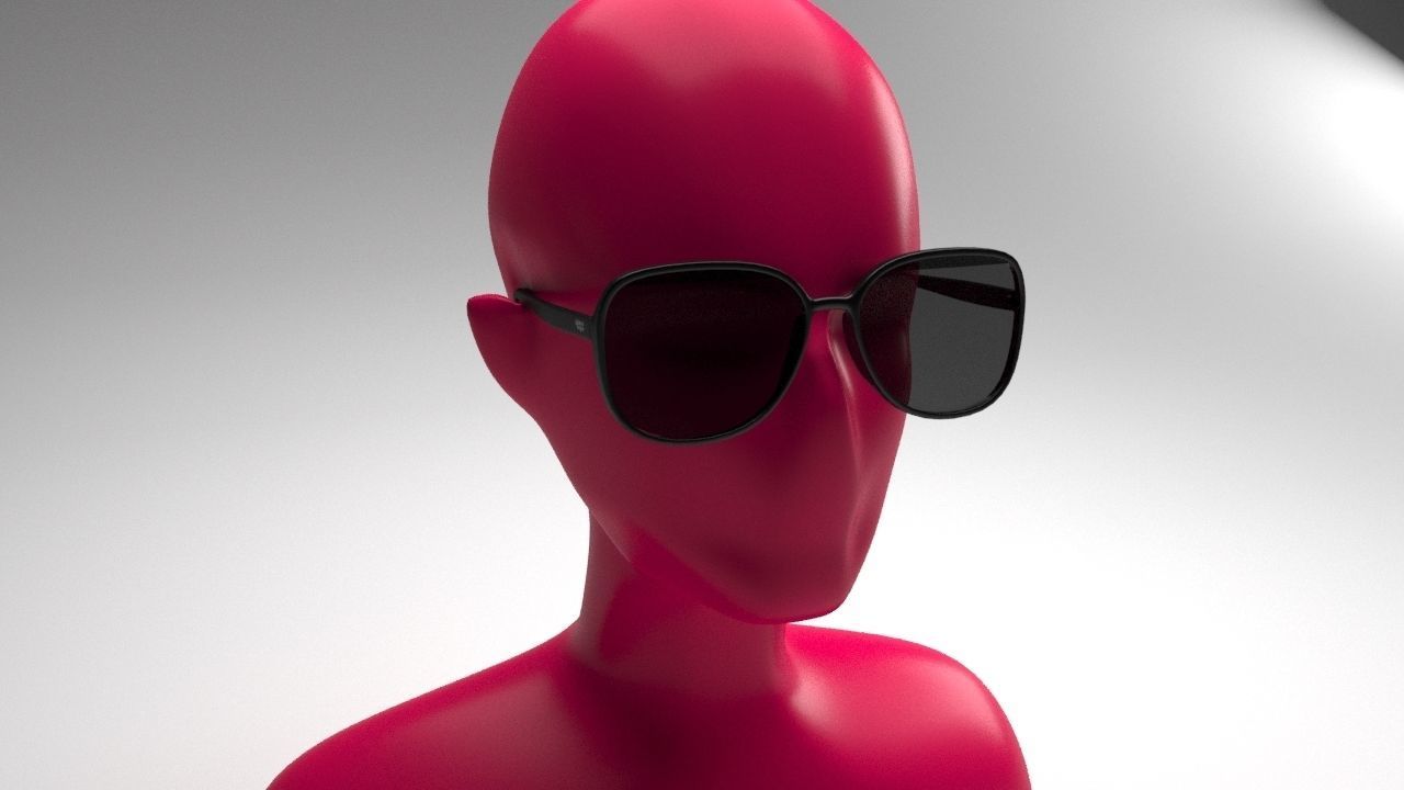 Eye glasses 3D model 14 set 3D model Low-poly 3D model_3