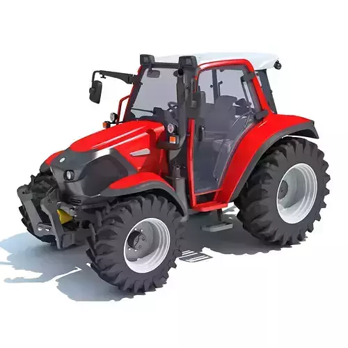 Farm Tractor 3D model