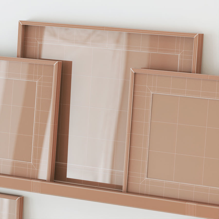 Gallery Wall 128 3D model_4