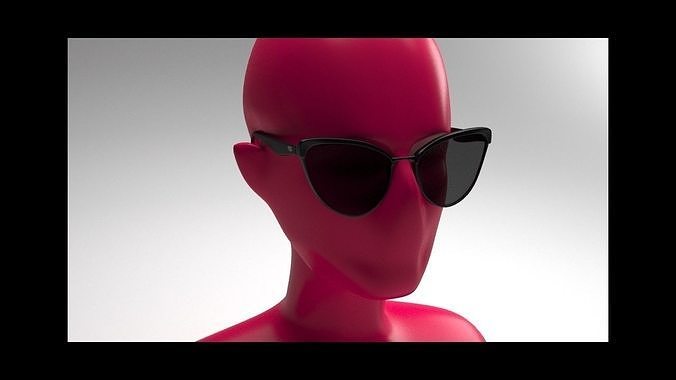 Eye glasses 3D model 13 set 3D model Low-poly 3D model