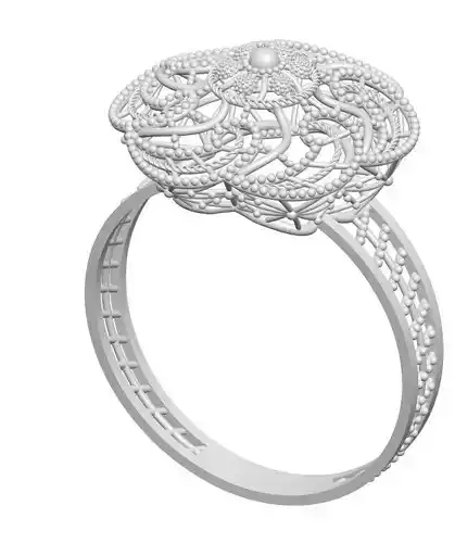 Ring 4 filigree
