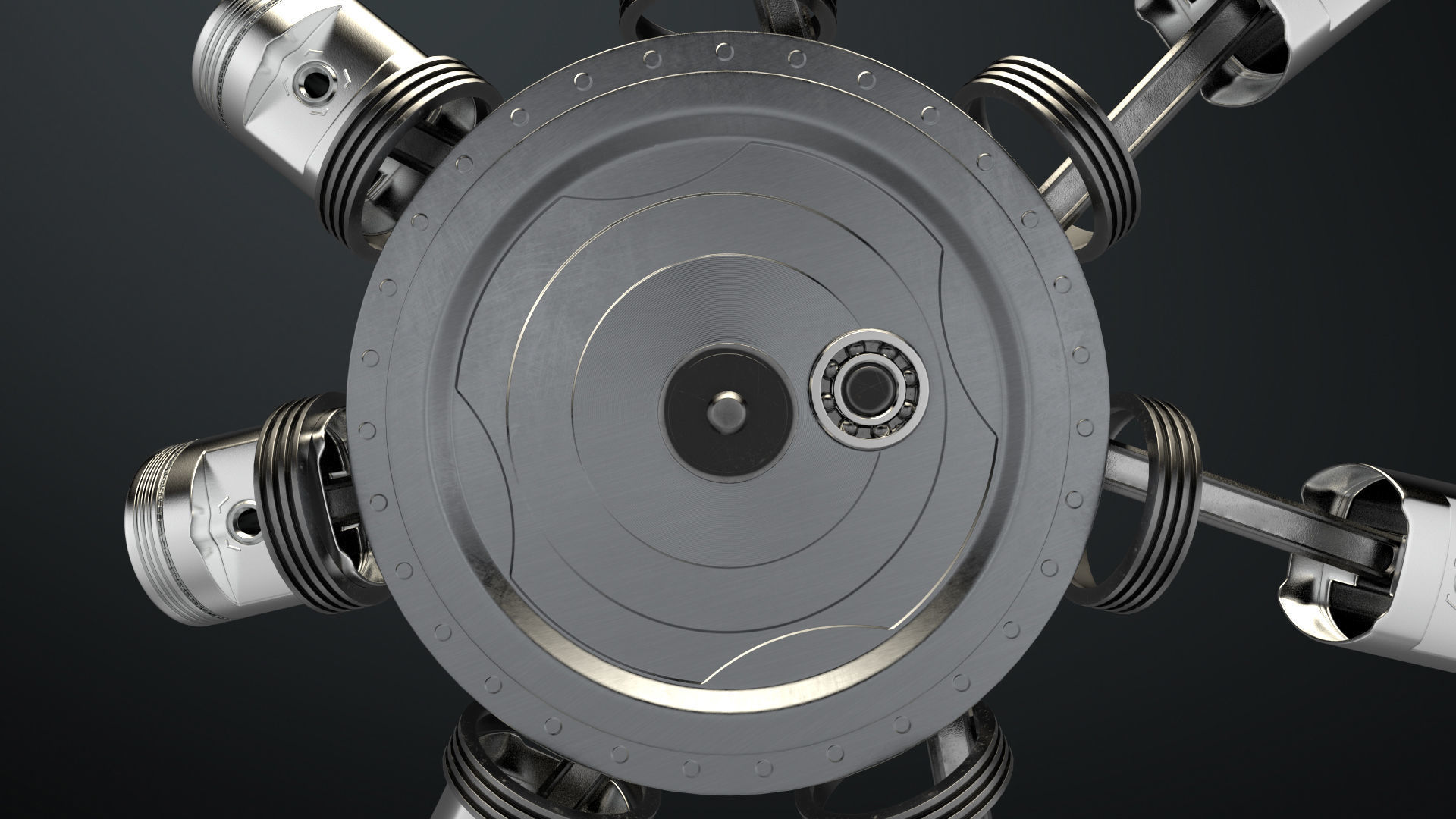 AirCraft Engine 3D model_12