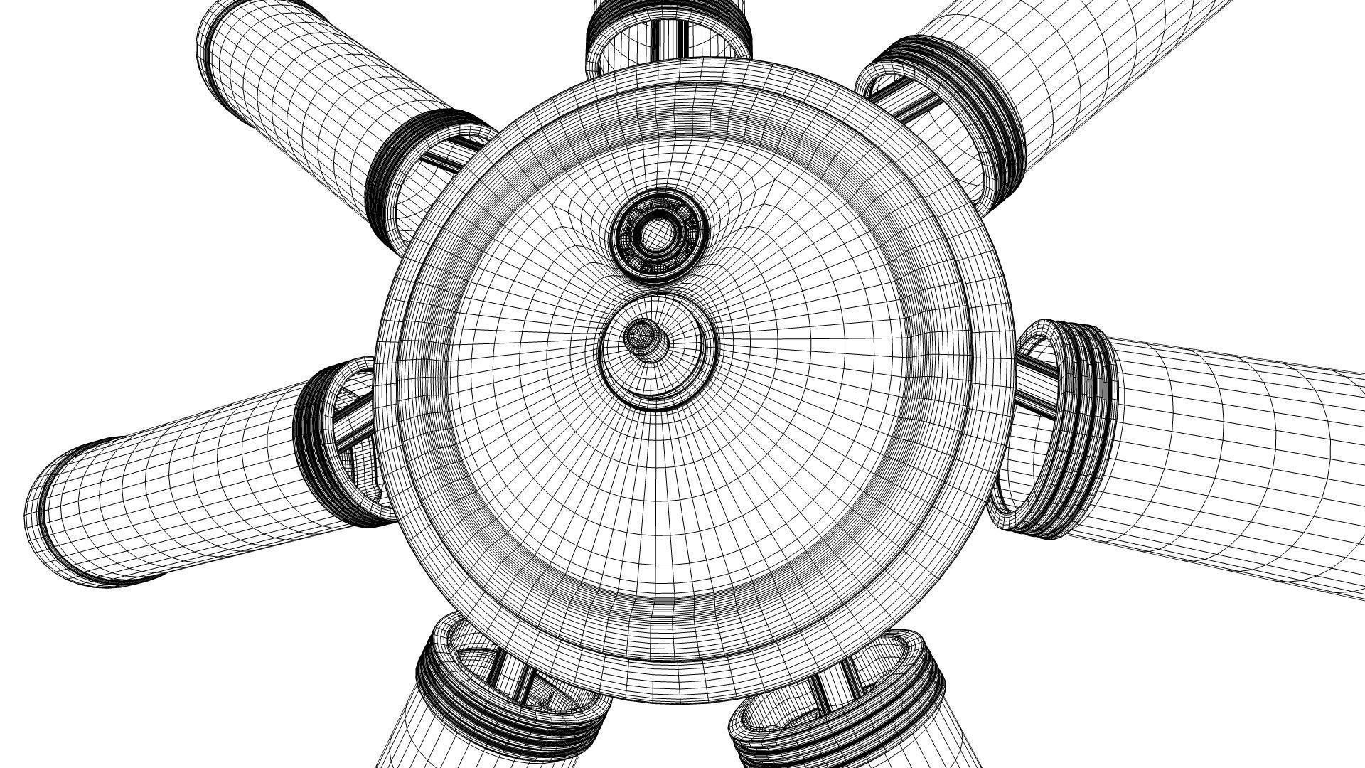 AirCraft Engine 3D model_24