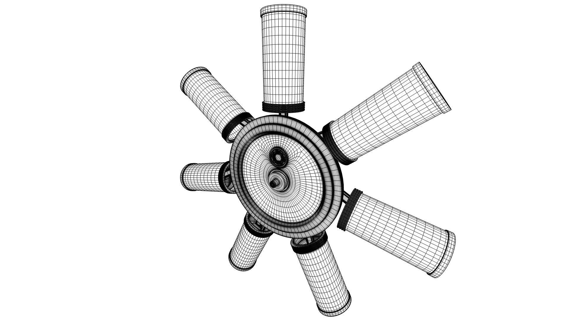 AirCraft Engine 3D model_23