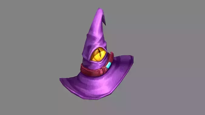 Cartoon wizard hat